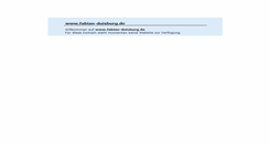 Desktop Screenshot of fabian-duisburg.de